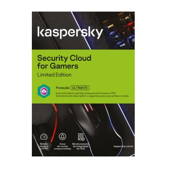 Kaspersky Security Cloud Para Gamers 1 Ano