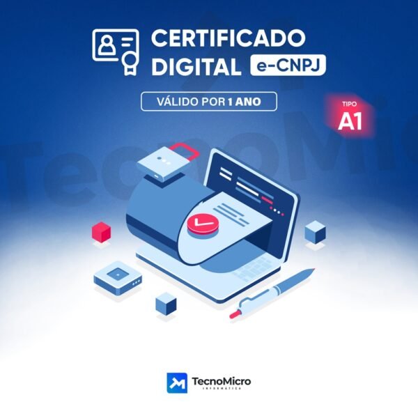 Certificado Digital A1 E-Cnpj